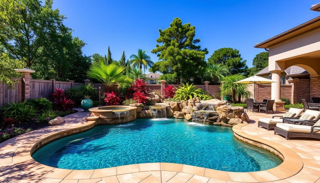 pool builder flower mound